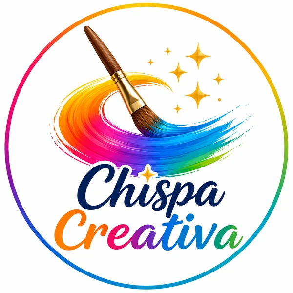 Logo redondo de Chispa Creativa